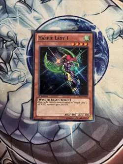 (YBL) Yugioh Harpie Lady 1 LCJW-EN090 Super Rare 1st Ed VLP - Image 1