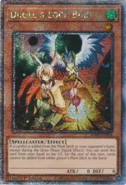 Yugioh! LP Droll & Lock Bird - RA02-EN006 - Quarter Century Secret Rare - 1st Ed - Image 1