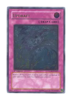 Yugioh! LP Updraft - GLAS-EN067 - Ultimate Rare - 1st Edition Lightly Played, En - Image 1