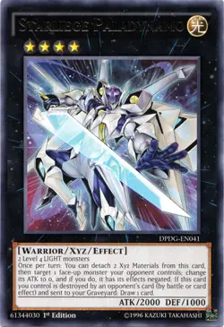 Yugioh! LP Starliege Paladynamo - DPDG-EN041 - Rare - 1st Edition Lightly Played - Image 1