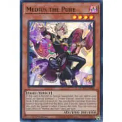 Yugioh! LP Medius the Pure - DUAD-EN008 - Ultra Rare - 1st Edition Lightly Playe - Image 1