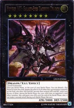 Yugioh! LP Number 107: Galaxy-Eyes Tachyon Dragon - LTGY-EN044 - Ultimate Rare - - Image 1