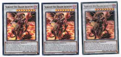 3x (M/NM) Scarlight Red Dragon Archfiend DUDE-EN013 Ultra Rare 1st Ed. YuGiOh - Image 1