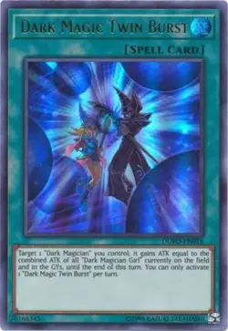Yugioh! LP Dark Magic Twin Burst - DUPO-EN018 - Ultra Rare - Unlimited Edition L - Image 1