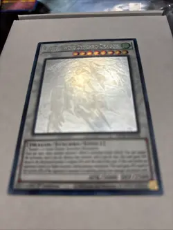 Yugioh! LP Crystal Wing Synchro Dragon - GFTP-EN130 - Ghost Rare - 1st Edition L - Image 3