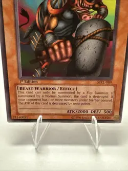 Boar Soldier MRL 1st Edition Common Very Good to Near Mint Yugioh - Image 4