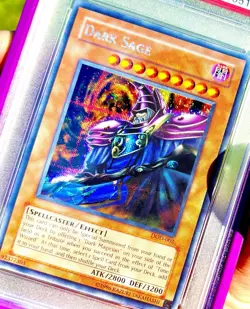 2004 Yugioh! - Dark Sage 🔮 🪄💥 DOD-002 Xbox Promo - PSA 9 MINT - SECRET RARE - Image 3