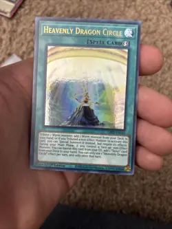 YUGIOH HEAVENLY DRAGON CIRCLE GFP2-EN165 1ST ULTRA (NM) - Image 2