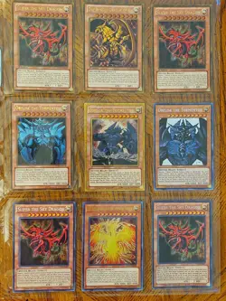 Yu-Gi-Oh! Lot Of Divine-Beast Monster Cards - Image 1