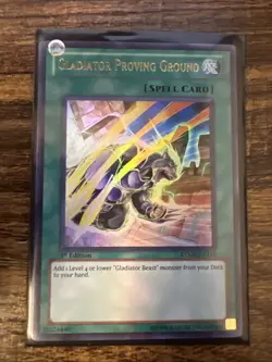 Yugioh- 1X Gladiator Proving Ground - Ultra Rare - 1st Edition - RYMP-EN110 - NM - Image 1