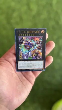 Yugioh - P.U.N.K. JAM FEVER! - EMBLAZONED Ultra Rare - BLMM-EN051 - Image 1