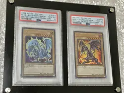 2022 YU-GI-Oh! Japanese 6Blue-Eyes White Dragon& Red-Eyes Black Dragon psa10 - Image 1