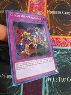 Yu-Gi-Oh! TCG Chain Disappearance LCKC-EN094 Secret Rare Unlimited Near Mint a1/ - Image 2