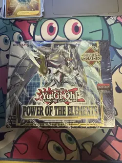 Power of the Elements 1st Edition Booster Box Sealed - Sealed - Yu-Gi-Oh! - Image 1