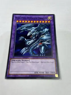 Yugioh Blue-eyes Ultimate Dragon Sdwd-en034 Blue Eyes White Destiny 1st Ed. A - Image 1