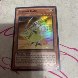 Yugioh 1x Bujingi Hare 1st LP -See Pic- LVAL-EN030 - Image 1