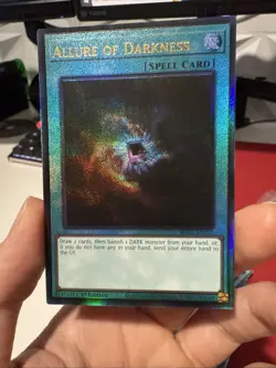 Yu-Gi-Oh! - Allure of Darkness - Prismatic Ultimate Rare RA03-EN055 NM - Image 1