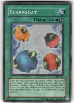 Scapegoat Starter Deck: Joey Super Rare Yugioh Lightly played - Image 1