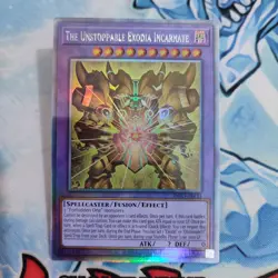 Yugioh Asian English The Unstoppable Exodia Incarnate INFO-AE033 HR - Image 1