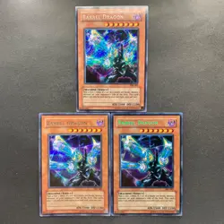 NM 3 card Barrel Dragon VB5-003 Secret Rare YuGiOh 990 - Image 1