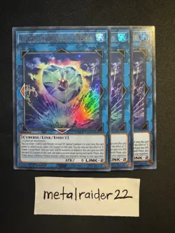 Yugioh 3x G Golem Crystal Heart BLCR-EN042 Ultra Rare Near Mint 1st Edition - Image 1