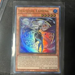 Yu-Gi-Oh! Dracotail Faimena - JUSH-EN002 - Ultra Rare - NEAR MINT! - Image 1