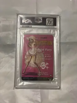 PSA 10 Gumica Nami Special Party 3 Bandai ONE PIECE Japanese Card 2009 JPN - Image 2