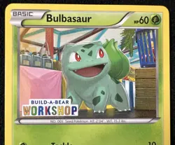 Bulbasaur Build a Bear Workshop Promo Pokemon Card 1/108 - LP - Image 3