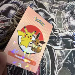 Pikachu & Eevee Pokeball Electric Pokemon 2025 Cracked Ice Holo Card Database - Image 2