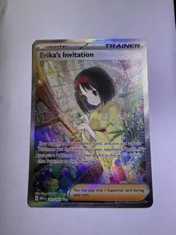 Pokemon TCG Erika's Invitation SV-151, Holo Special Illustration Card 203/165 - Image 1