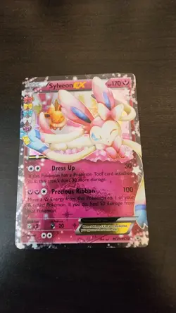 Sylveon EX RC21/RC32 - Generations Radiant Ultra Rare Holo Pokemon Card - Image 1