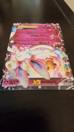 Sylveon EX RC21/RC32 - Generations Radiant Ultra Rare Holo Pokemon Card - Image 4