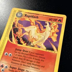 Rapidash 51 WOTC Black Star Promo Nintendo E-Reader Pokemon Card Near Mint NM - Image 2