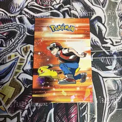 Pikachu & Ash Electric Pokemon 2025 Cracked Ice Holo Card Database - Image 1