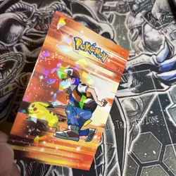 Pikachu & Ash Electric Pokemon 2025 Cracked Ice Holo Card Database - Image 2