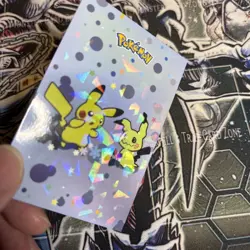 Pikachu & Mimikyu Dots Electric Pokemon 2025 Cracked Ice Holo Card Database - Image 2