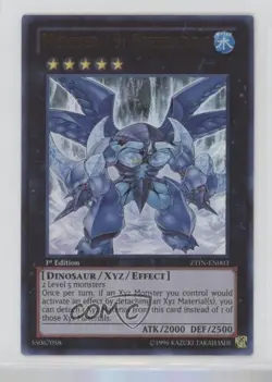 Number 19: Freezadon 1st Ed. YuGiOh Zexal Collection Tin #ZTIN-EN003 1s3 - Image 1