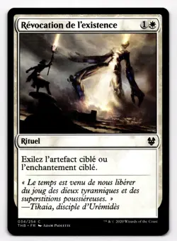 MTG Revoke Existence 34 Theros Beyond Death French Revocation de l'existence - Image 1