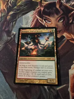 Xenagos, God of Revels Mtg Legendary Enchantment Creature Heavy Played - Image 1