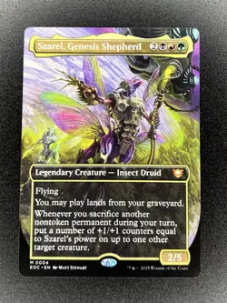 Szarel, Genesis Shepherd 0004 Regular (Borderless) Edge of Eternities MTG - Image 1