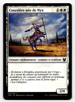 MTG Nyxborn Courser 029/254 THB Theros Beyond Death French Coursiere nee de Nyx - Image 1