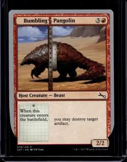 MTG - Bumbling Pangolin - Unstable - NM, English Magic - Image 1