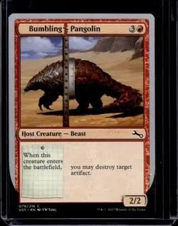 MTG - Bumbling Pangolin - Unstable - NM, English Magic - Image 1