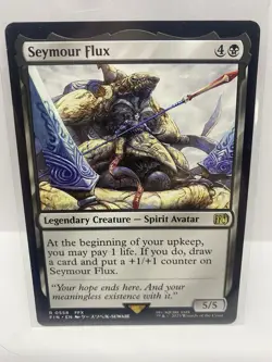 Seymour Flux Light Play, English Magic the Gathering MTG Final Fantasy - Image 1