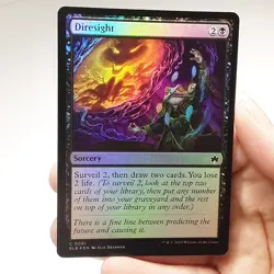 MTG - Bloomburrow - Diresight - Foil - #0091 - Playset x4 - Near Mint - Image 1