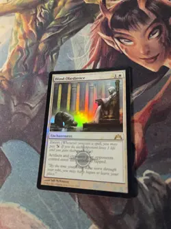 MTG | Blind Obedience | Gatecrash | Foil | Moderately Played | English - Image 1
