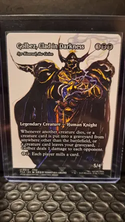 MTG Final Fantasy - Golbez, Clad In Darkness #10 (Uncommon Legendary Creature) - Image 1