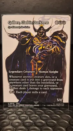 MTG Final Fantasy - Golbez, Clad In Darkness #10 (Uncommon Legendary Creature) - Image 2