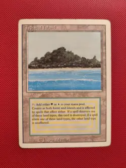 Tropical Island Revised MTG Magic HP - Image 1