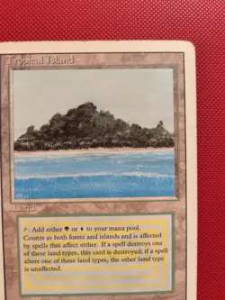 Tropical Island Revised MTG Magic HP - Image 4